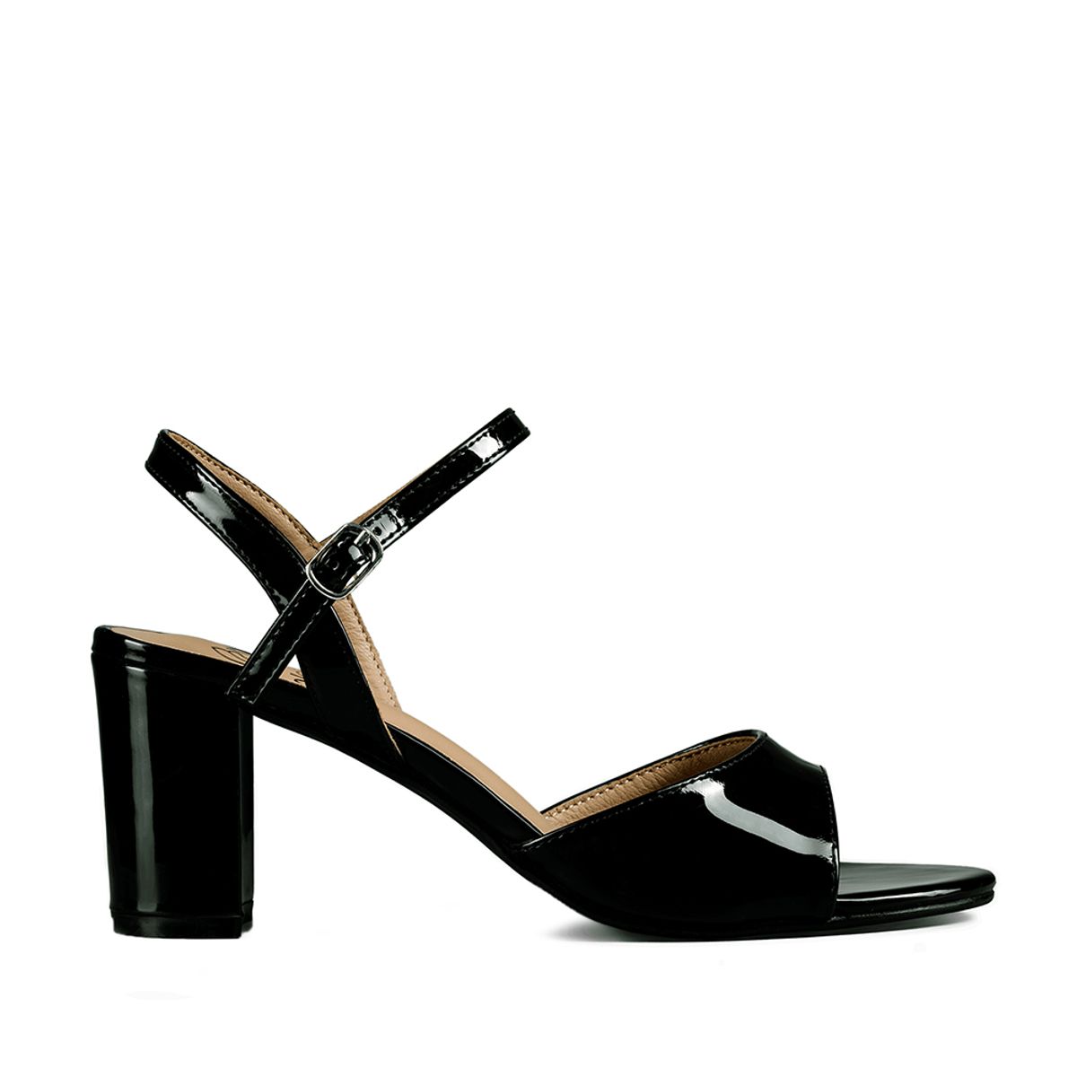 WEIDE - Sandalia Casual Taco Alto Simil Charol Weide Mujer YOU550