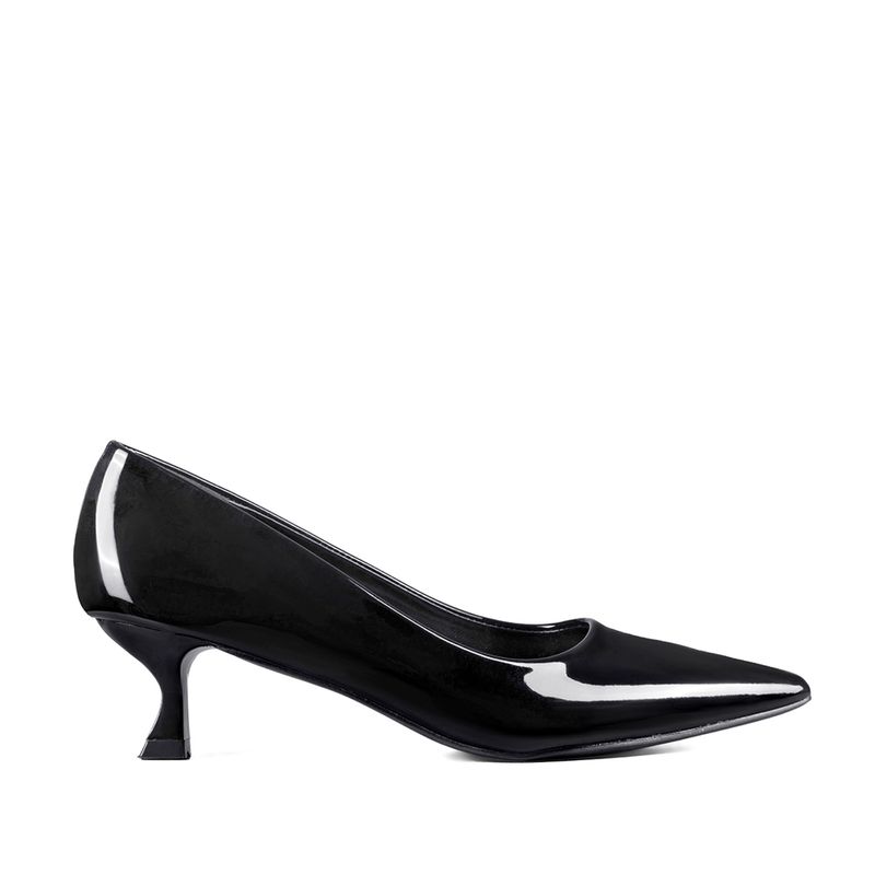 WEIDE - Zapato Taco Mujer Charol Goma Formal Elegante Weide QIU391