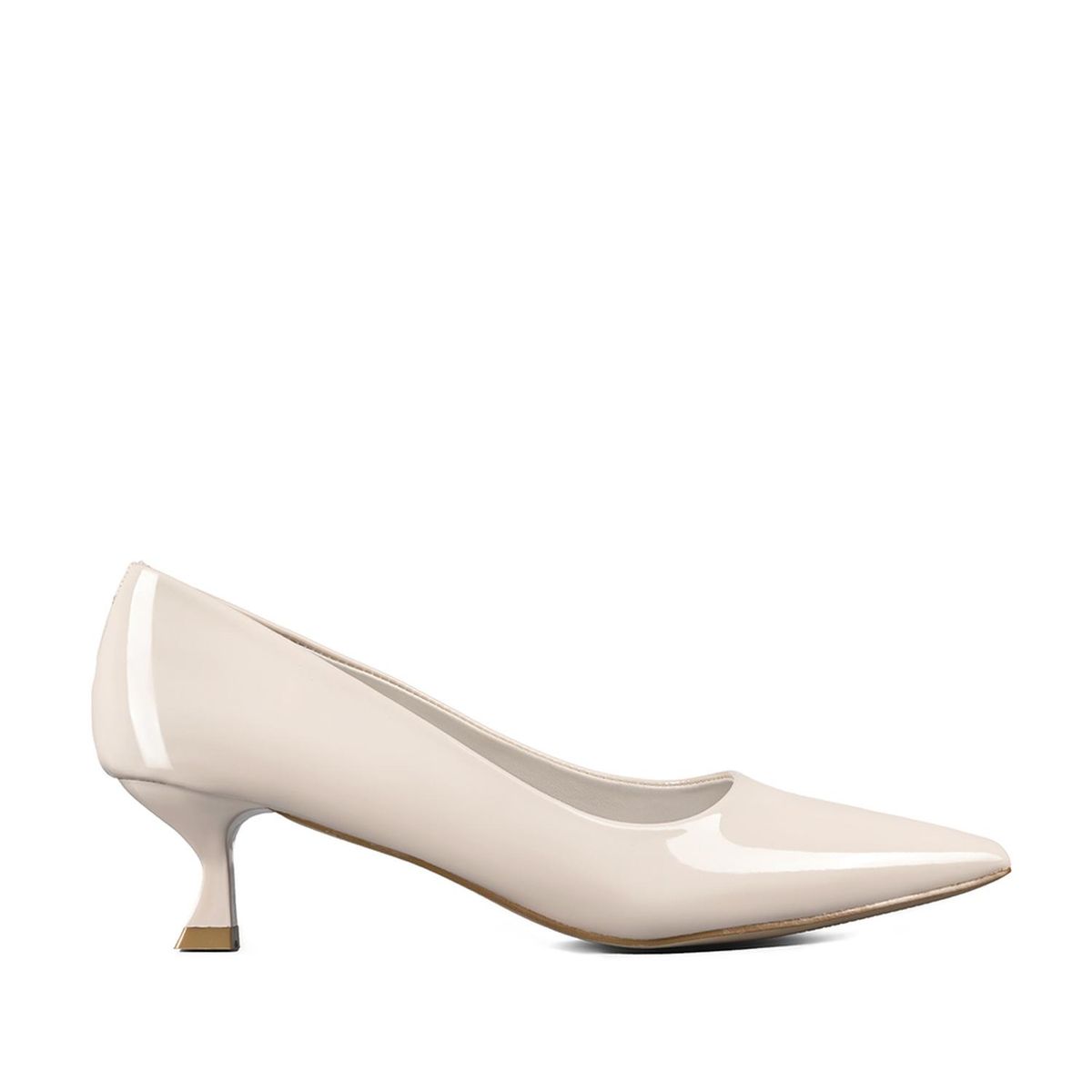 WEIDE - Zapato Taco Mujer Charol Goma Formal Elegante Weide QIU391