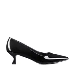 WEIDE - Zapato Taco Mujer Charol Goma Formal Elegante QIU391