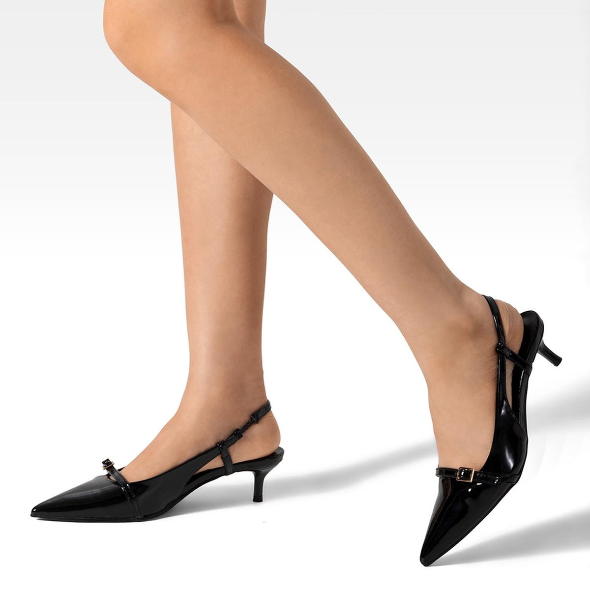 WEIDE - Zapatos Talón Abierto Formal En Punta Mujer Weide QIU356B