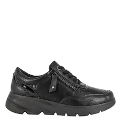 PASSER - Zapatilla Mujer Negro Leton