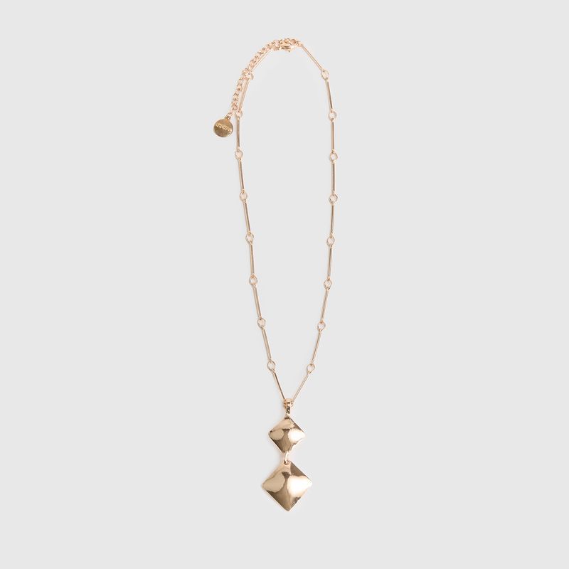 LOUNGE - Collar Mujer Doble Rombo