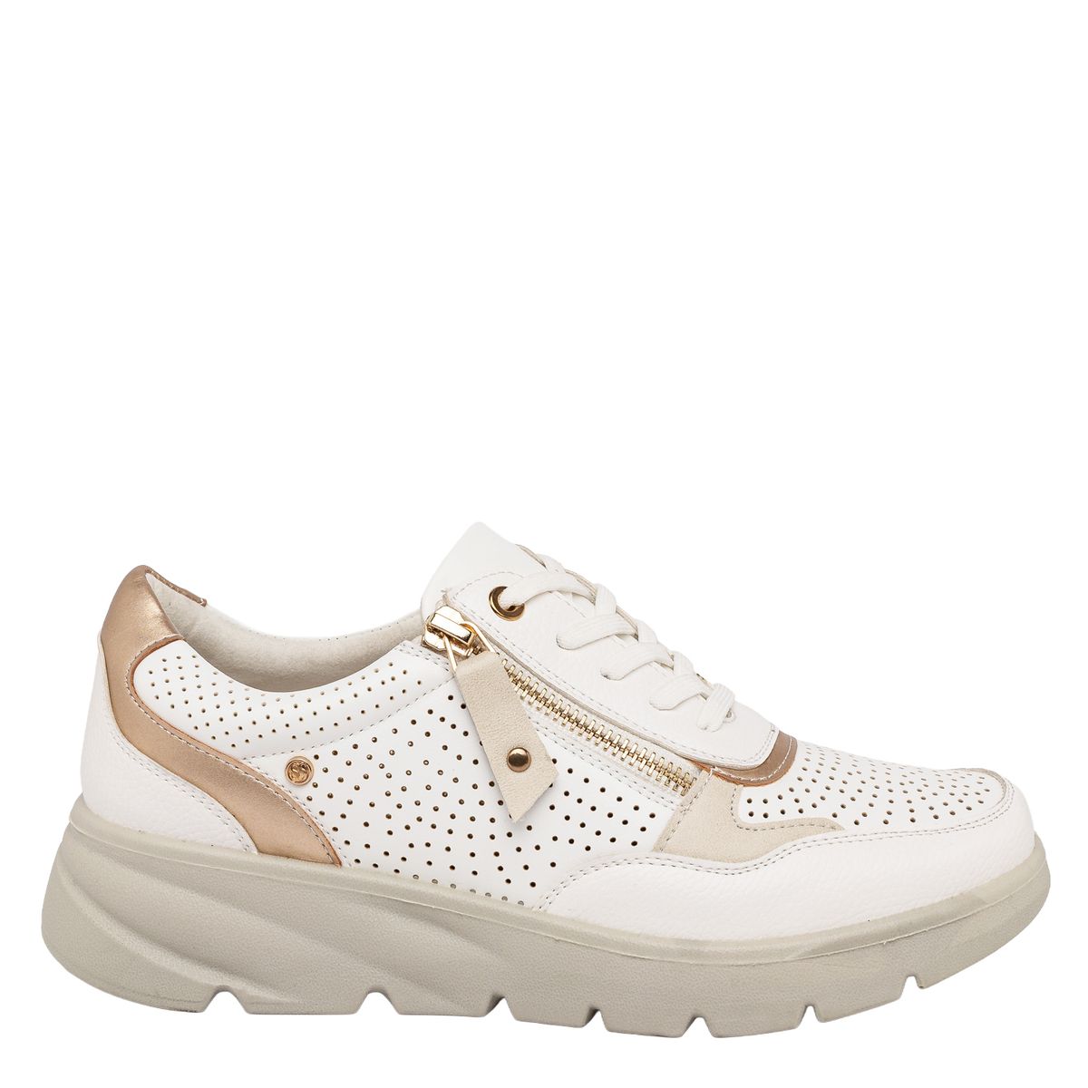 PASSER - Zapatilla Mujer Blanco Leton Passer