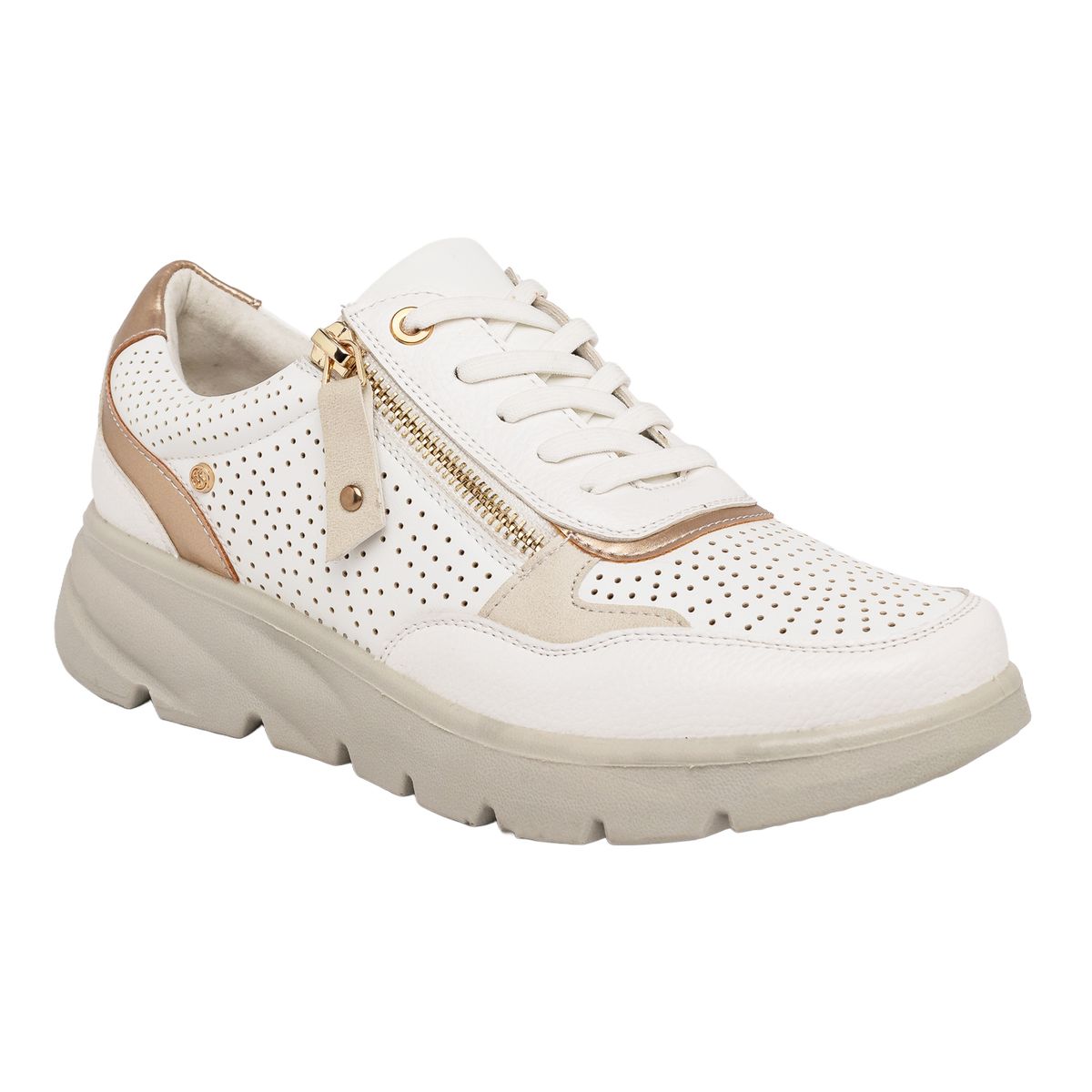 PASSER - Zapatilla Mujer Blanco Leton Passer