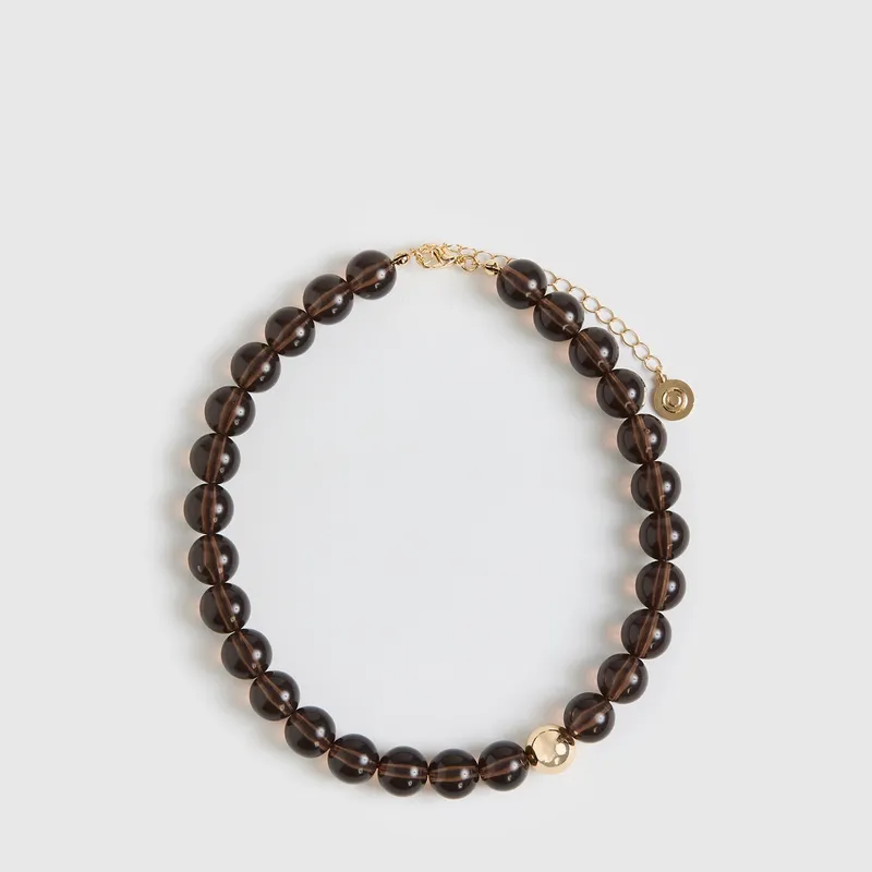 LOUNGE - Collar Mujer Borlas Resina