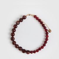 Collar Mujer Borlas Doble Tamaño