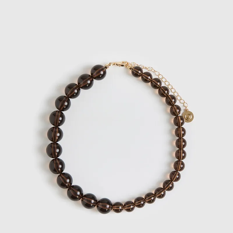 LOUNGE - Collar Mujer Borlas Doble Tamaño