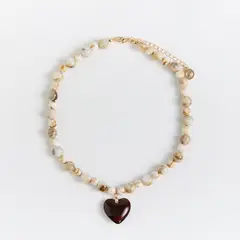 LOUNGE - Collar Mujer Borlas Y Corazón