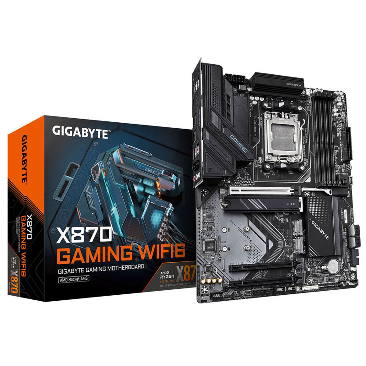 GIGABYTE - Placa Madre Gigabyte X870 GAMING WiFi6