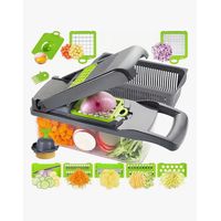 Picadora Ralladores Cortador De Verduras Fruta Manual Verde