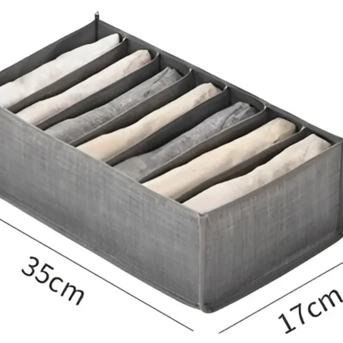 GENERICO - Organizador De Ropa Organizador Ropa Interior 7 Divisiones