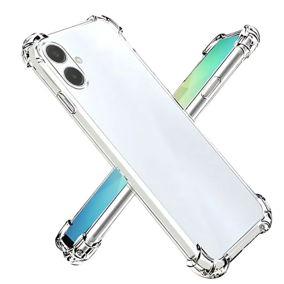 GENERICO - Carcasa Para Samsung A06 5g Transparente Reforzada