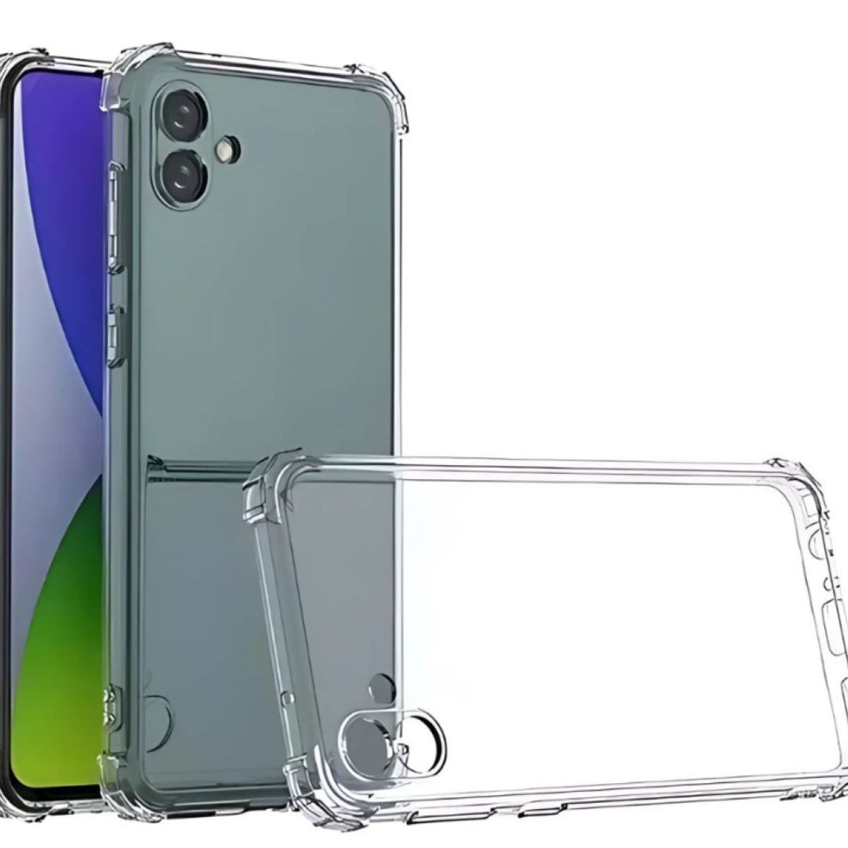 GENERICO - Carcasa Para Samsung A06 5g Transparente Reforzada