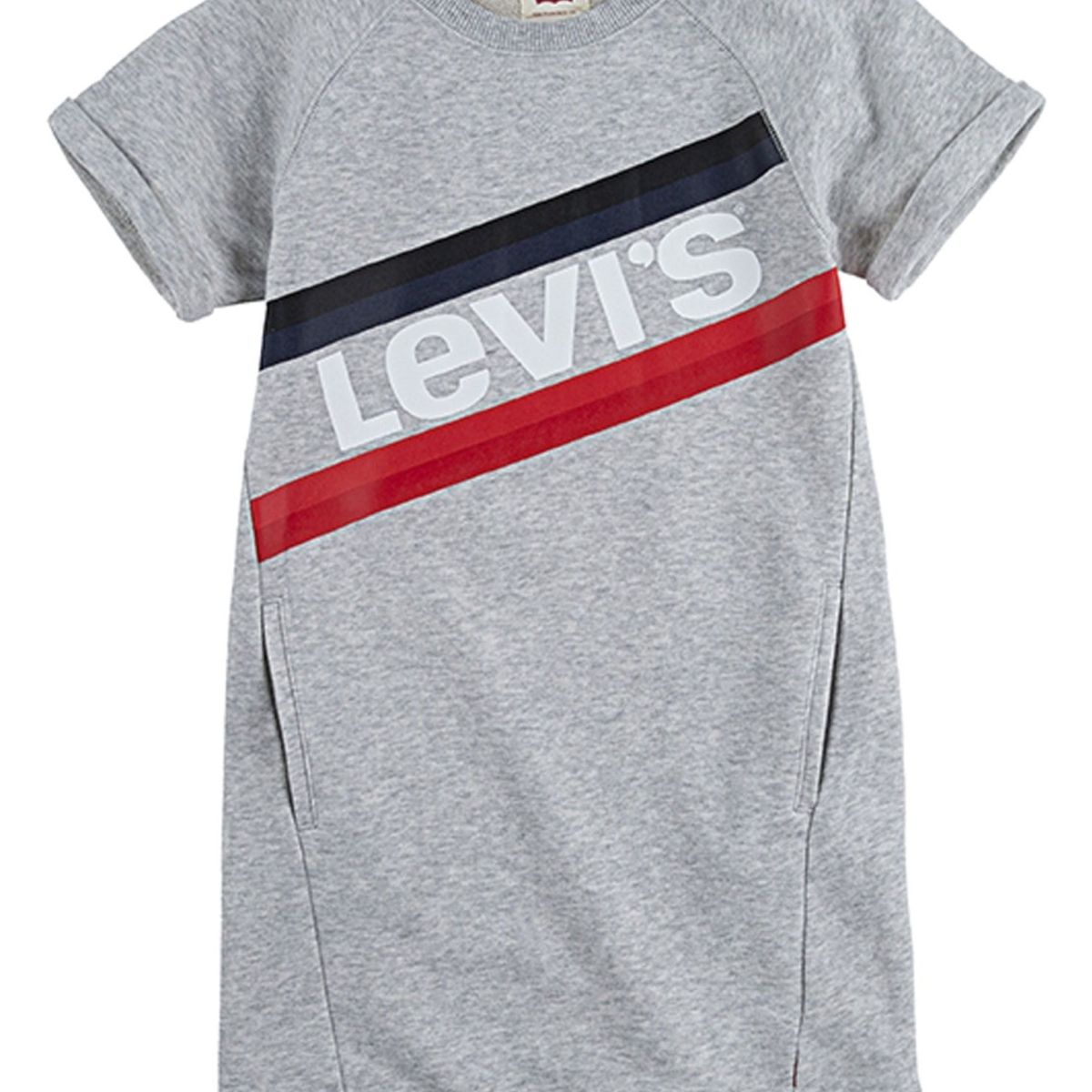 LEVIS - Vestido Niña Logo Sportwear Gris Levis