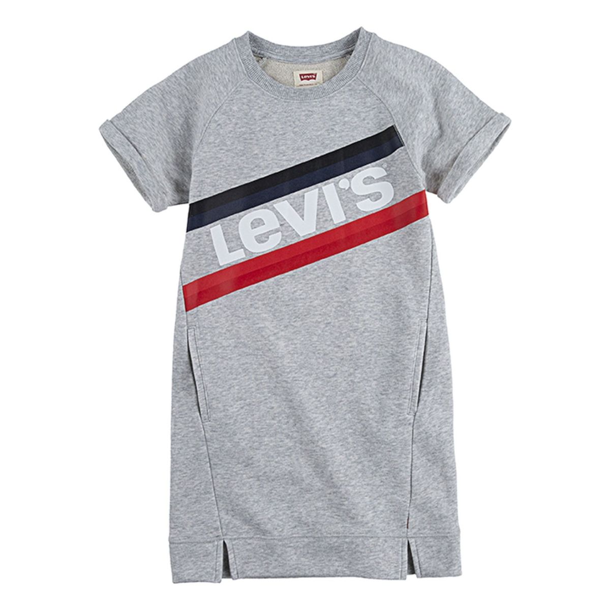 LEVIS - Vestido Niña Logo Sportwear Gris Levis