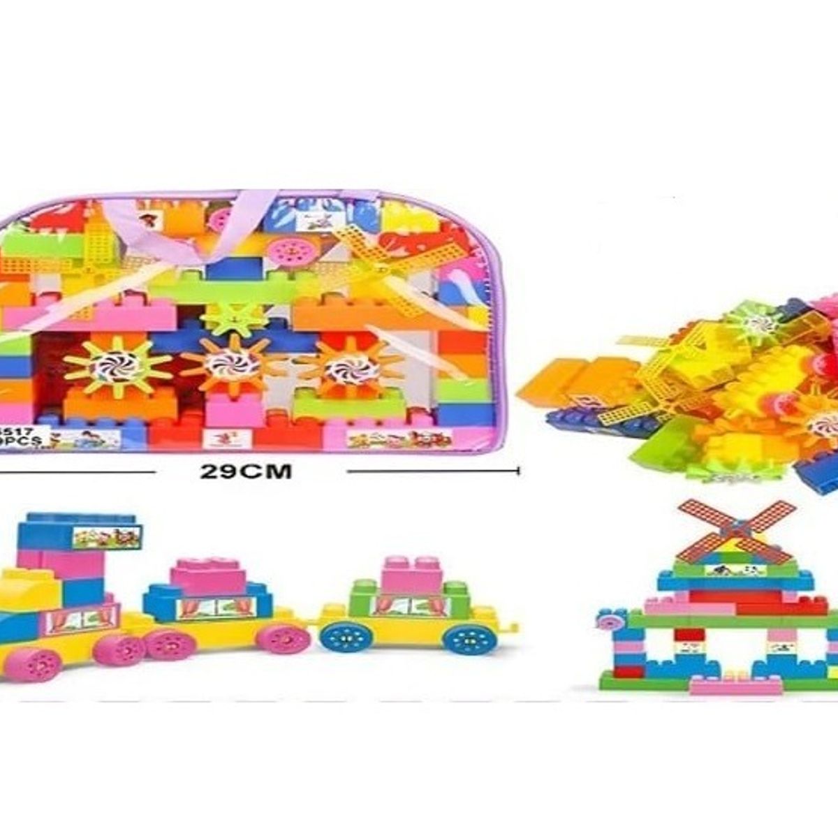 GENERICO - Juego bloques tipo lego 79unds