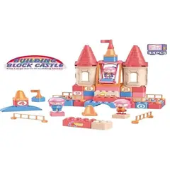 GENERICO - Juego bloques tipo lego de castillo 44unds