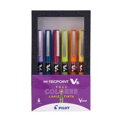 PILOT - SET LAPIZ TINTA HI-TECPOINT BX V-1 0.5