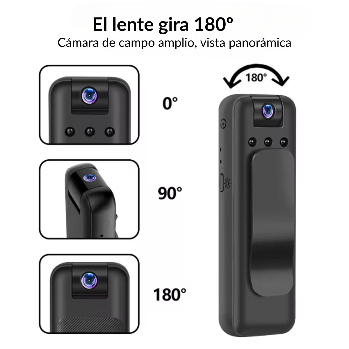  - Mini Wifi Camara Bodycam Portatil Grabación De Videos Hd1080