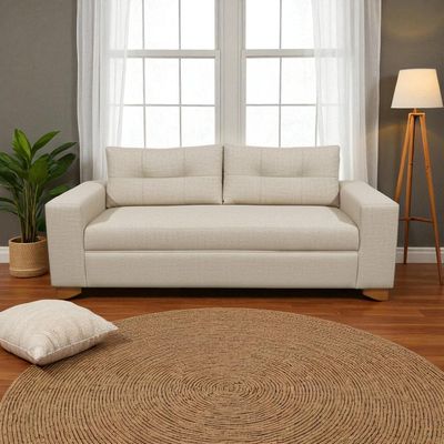 Imagen 2 del producto SOFA PARIS DOS CUERPOS LINO BEIGE