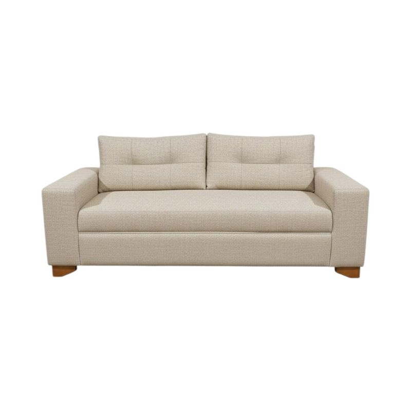 DISEÑOS VALESTRINI - SOFA PARIS TRES CUERPOS LINO BEIGE