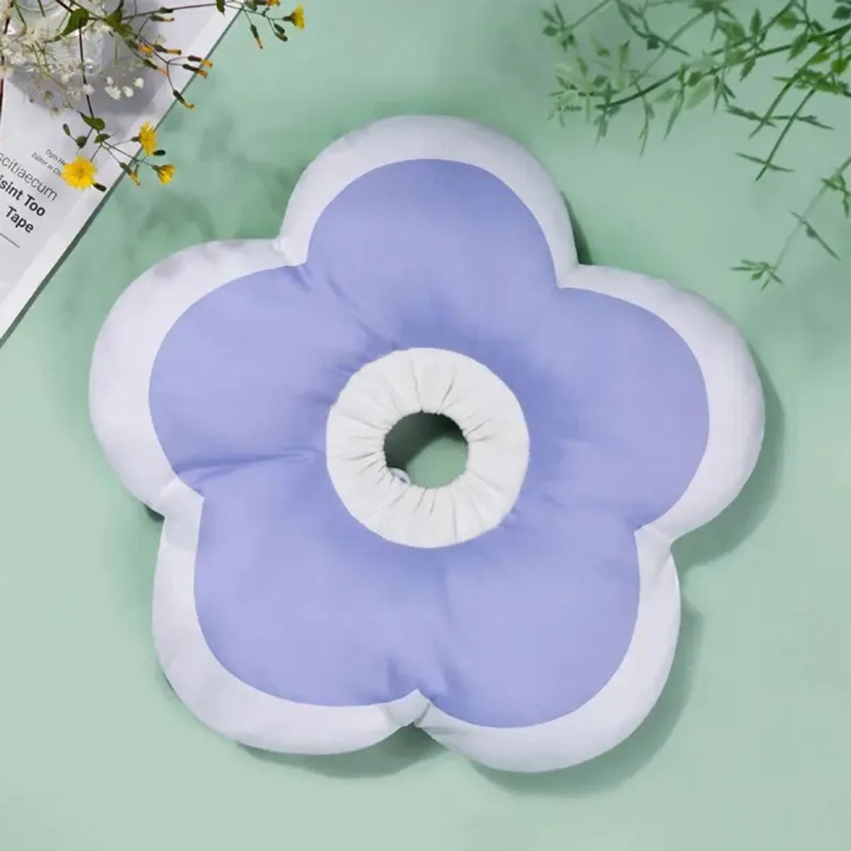 GENERICO - Collar De Recuperación de Mascota Para El Cuello Morado M