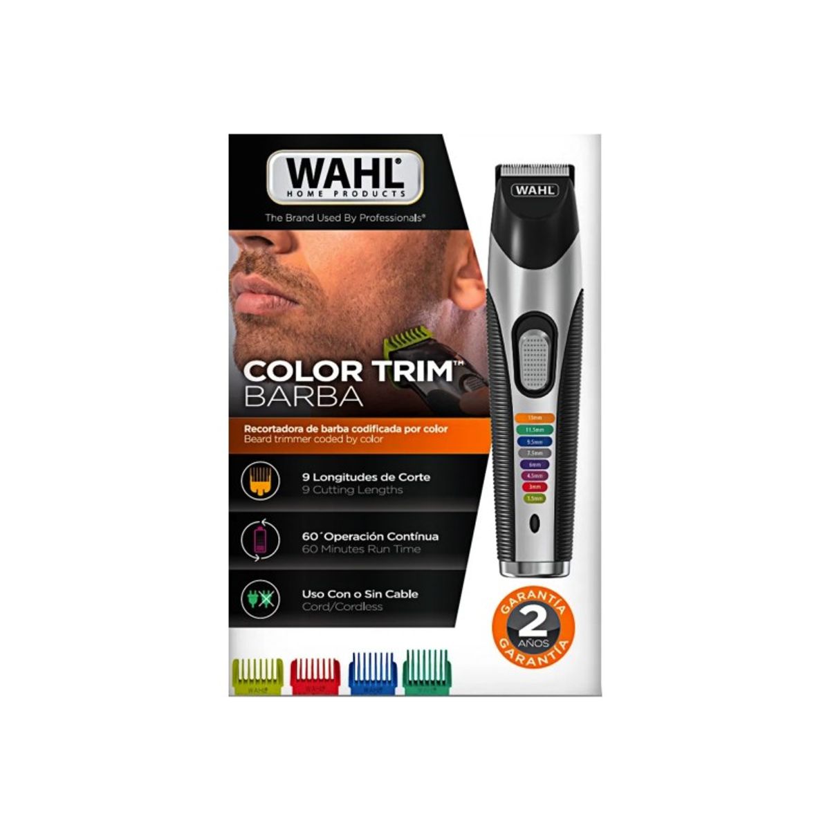 WAHL - Recortadora de barba codificada por color Wahl Home