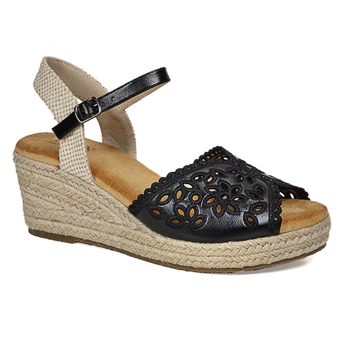 BEGOÑA - Sandalia Adhara Negro BEGOÑA