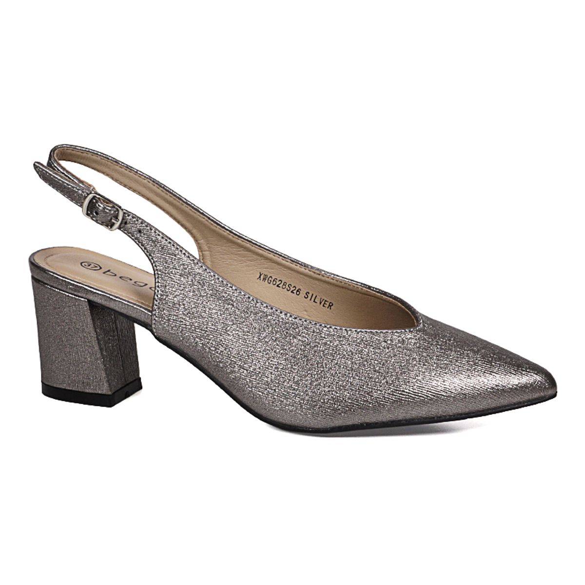 BEGOÑA - Zapato Yvonne Plateado BEGOÑA