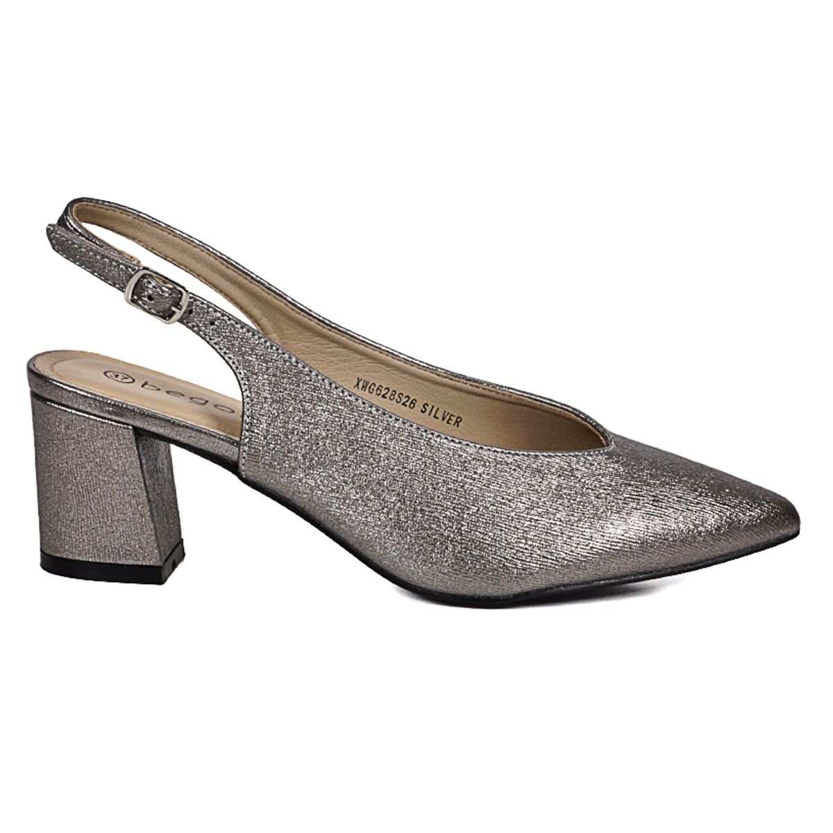 BEGOÑA - Zapato Yvonne Plateado BEGOÑA