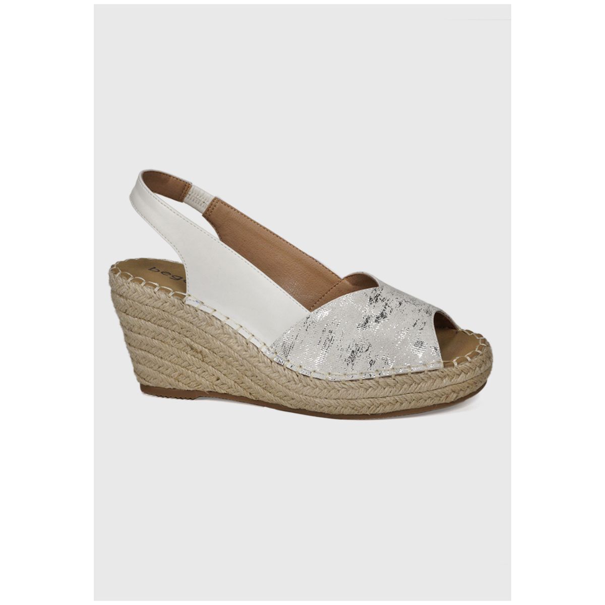 BEGOÑA - Sandalia Dianela Blanco BEGOÑA