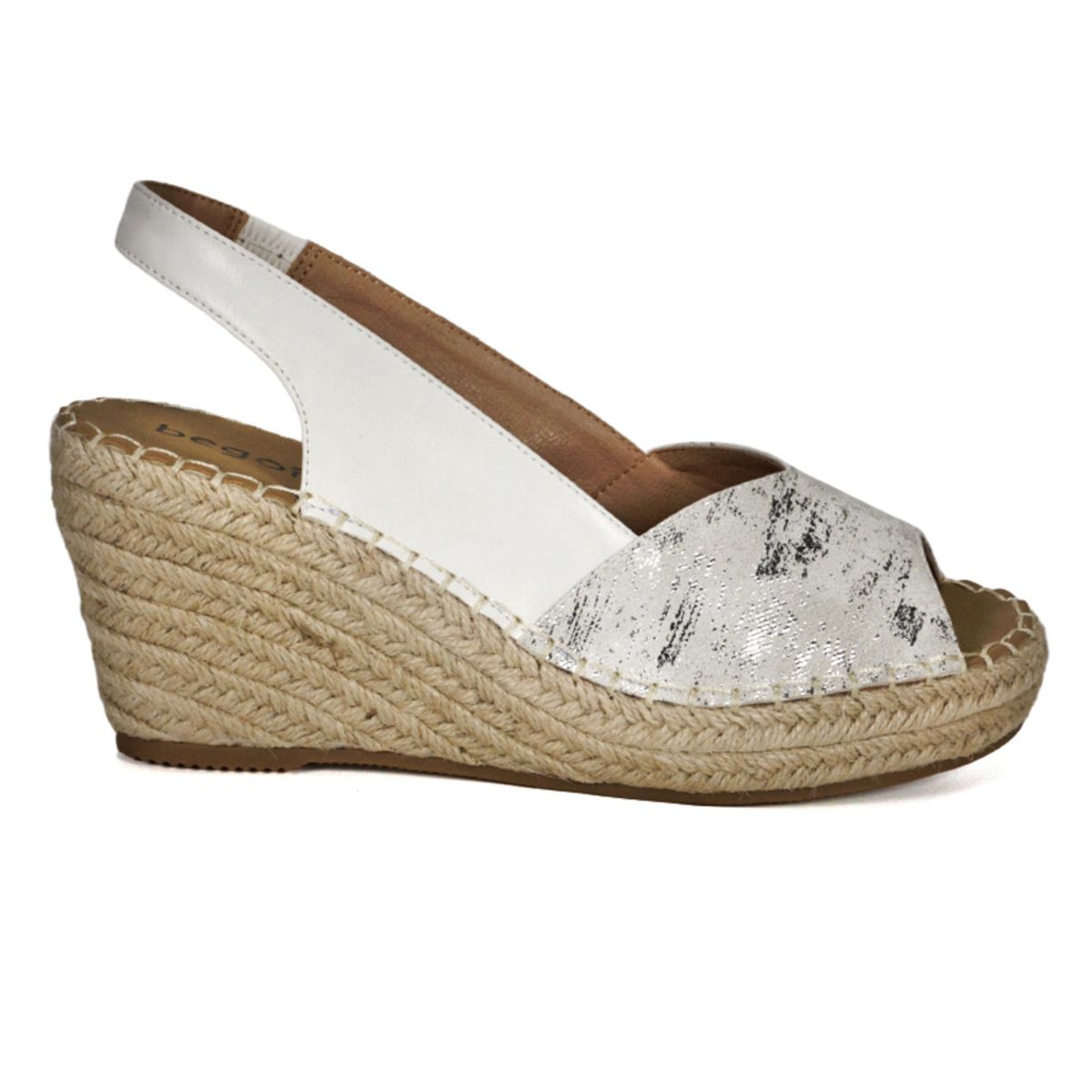 BEGOÑA - Sandalia Dianela Blanco BEGOÑA