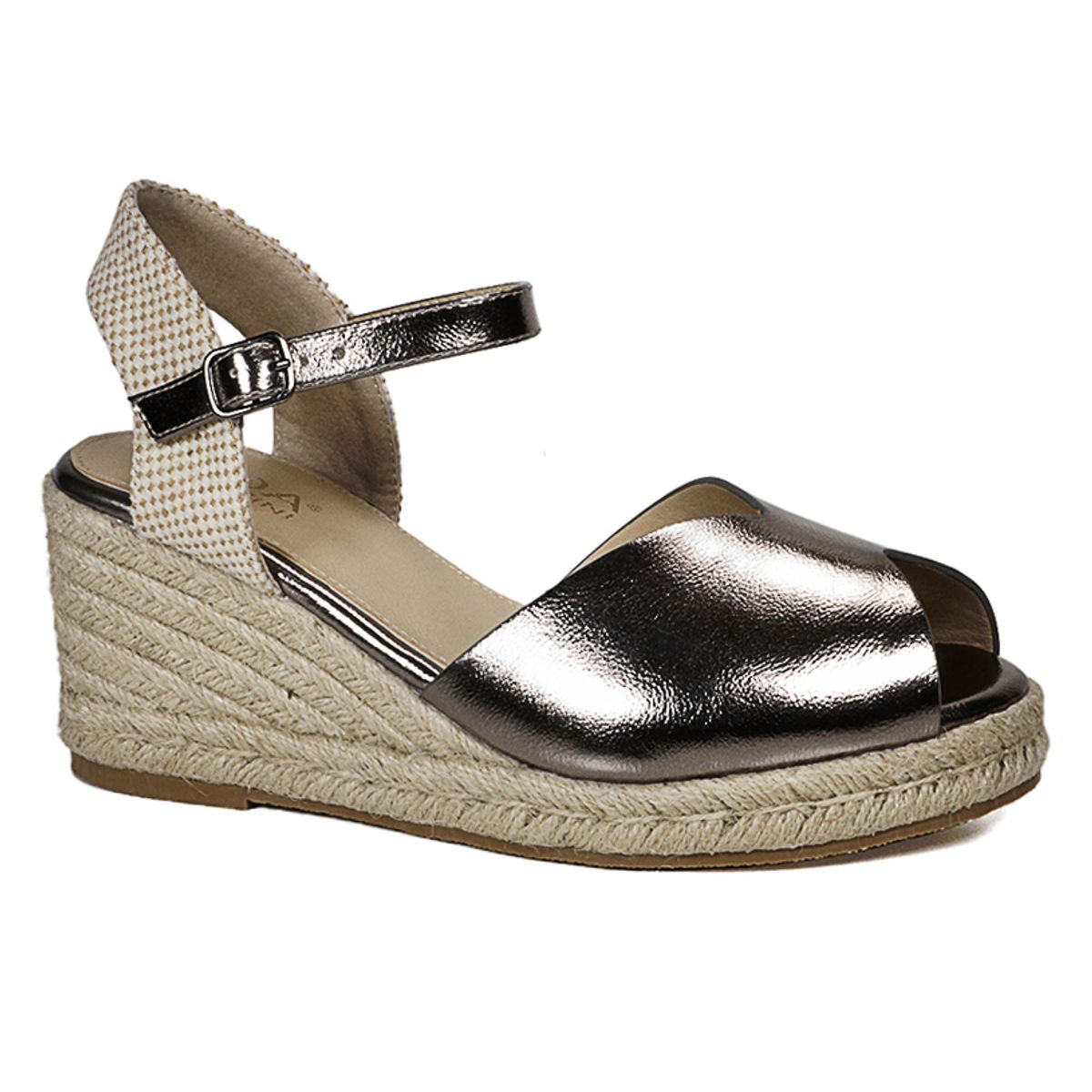 BEGOÑA - Sandalia Benedicta Plateado BEGOÑA