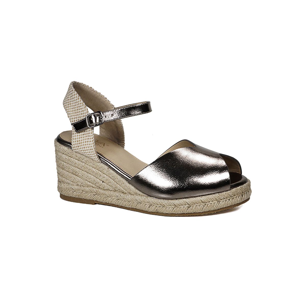 BEGOÑA - Sandalia Benedicta Plateado BEGOÑA