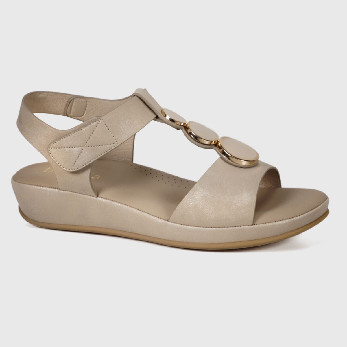 BEGOÑA - Sandalia Butis Beige BEGOÑA