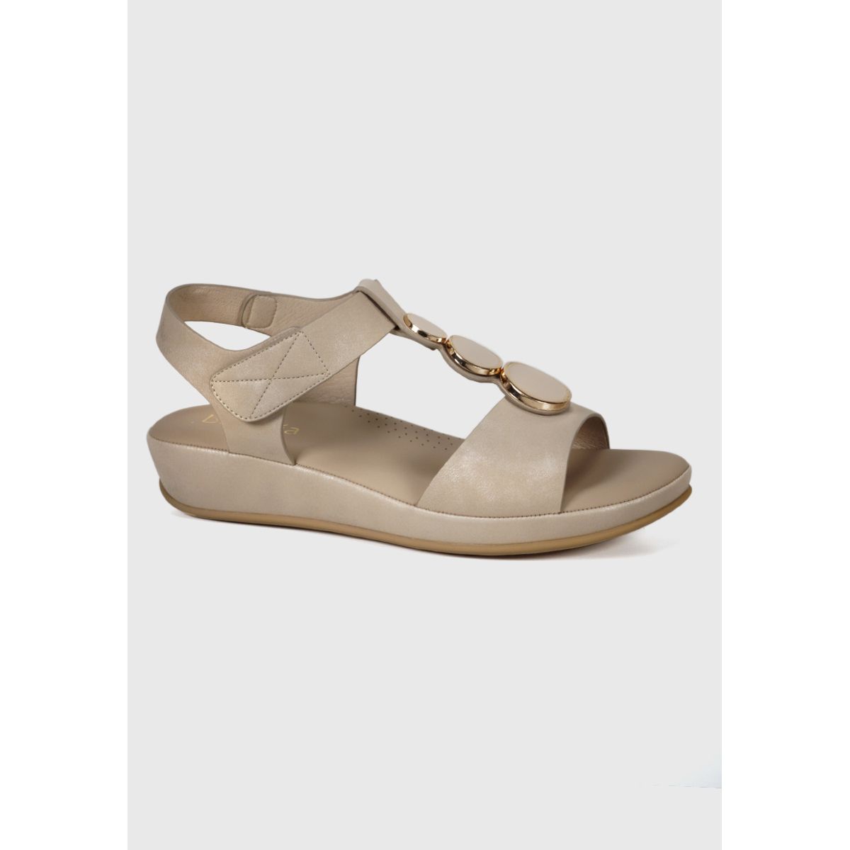 BEGOÑA - Sandalia Butis Beige BEGOÑA