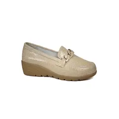 DEGAS - Mocasín Cuero Hadassa Beige