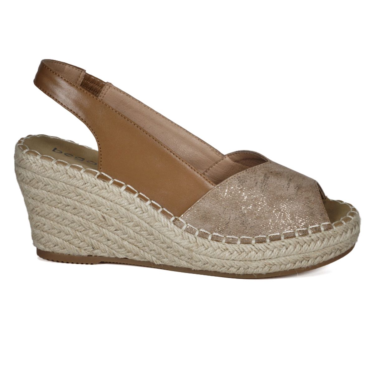 BEGOÑA - Sandalia Dianela Beige BEGOÑA
