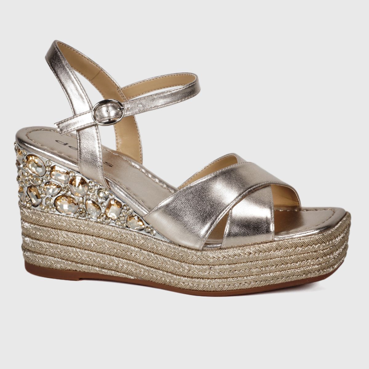 DEGAS - Sandalia Cuero Ibalú Dorado DEGAS