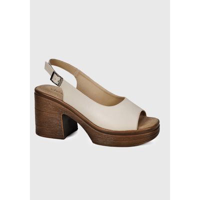 Imagen 2 del producto Sandalia Cuero Yanil Beige