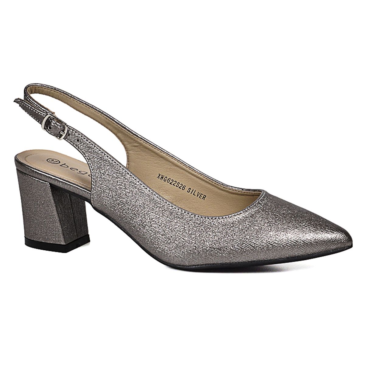 BEGOÑA - Zapato Aitana Plateado BEGOÑA