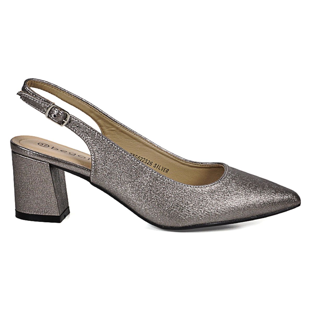 BEGOÑA - Zapato Aitana Plateado BEGOÑA