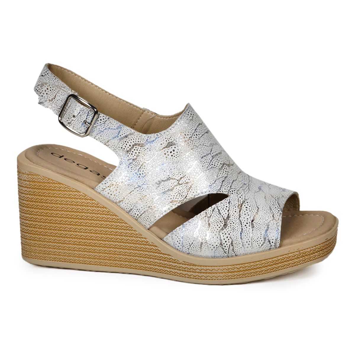 DEGAS - Sandalia Cuero Eines Beige DEGAS