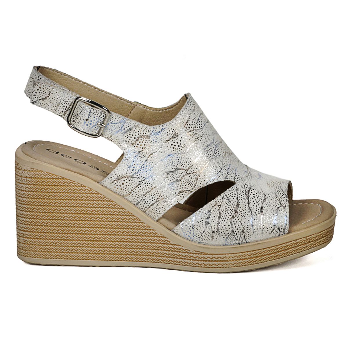 DEGAS - Sandalia Cuero Eines Beige DEGAS