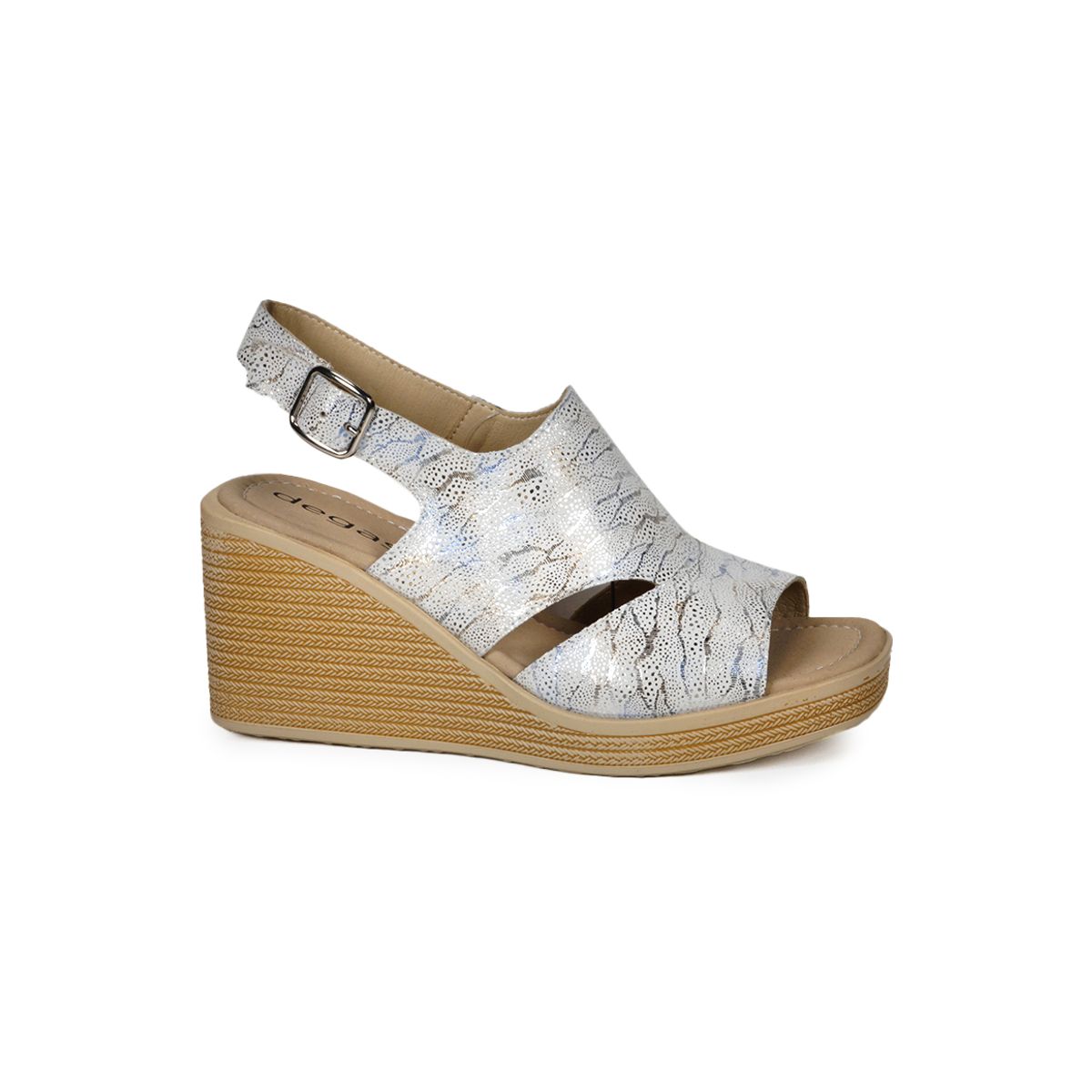 DEGAS - Sandalia Cuero Eines Beige DEGAS