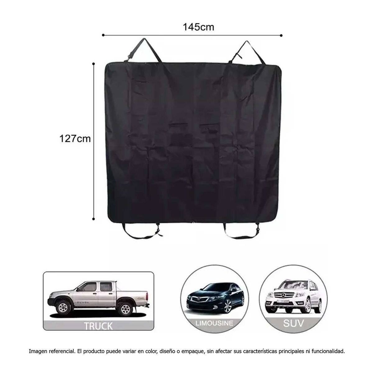 MOVI - Funda Cubre asiento para Mascotas 2 plazas