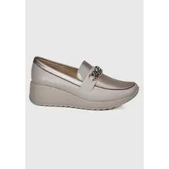 DEGAS - Mocasín Cuero Venisia Bronce