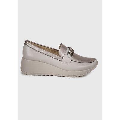 Imagen 2 del producto Mocasín Cuero Venisia Bronce