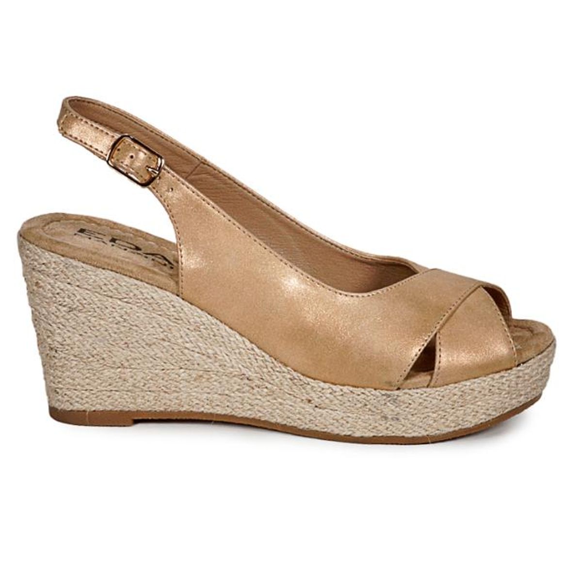 EDA MANZINI - Sandalia Yurena Camel EDA MANZINI